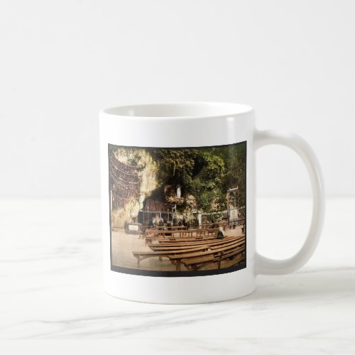 The grotto of Notre Dame Lourdes Pyrenees Franc Coffee Mug