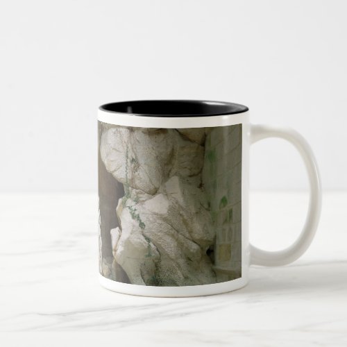 The Grotto of the Laiterie de la Reine Two_Tone Coffee Mug