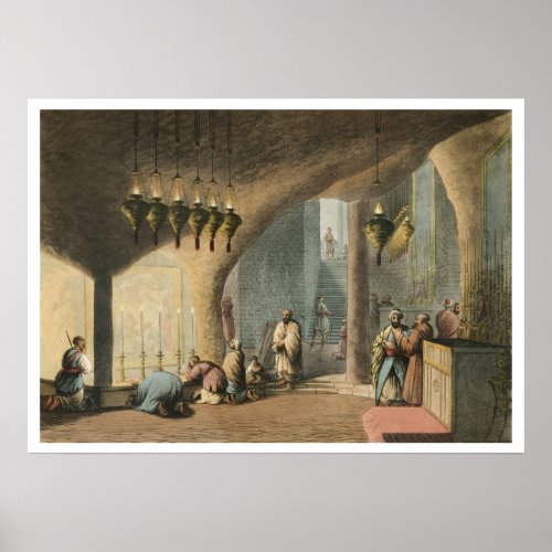 The Grotto of the Nativity Poster
