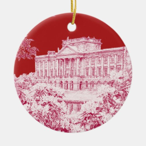 The Grounds at Pemberley Red _ Ceramic Ornament