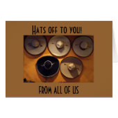 THE GROUP SAYS HATS OFF TO U 40th (Front Horizontal)