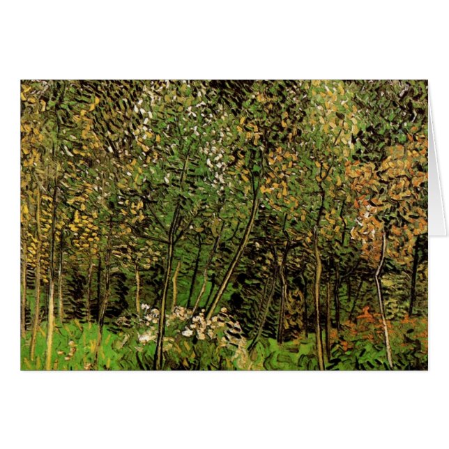 The Grove by Vincent van Gogh Cards (Front Horizontal)