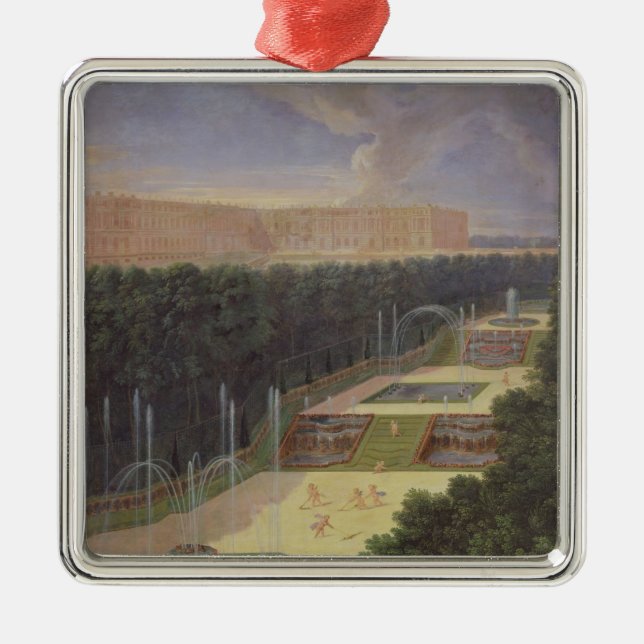 The Groves of Versailles Metal Ornament (Front)