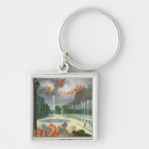 The Groves of Versailles. View of Dragon Pool Keychain