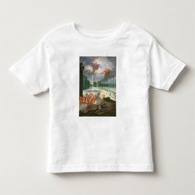 The Groves of Versailles. View of Dragon Pool Toddler T-shirt (Front)
