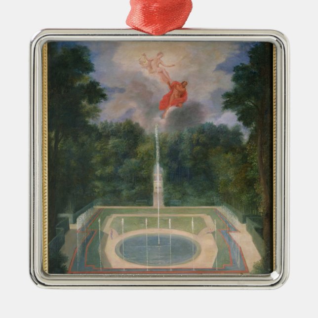 The Groves of Versailles with Mars Metal Ornament (Front)
