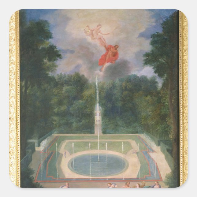 The Groves of Versailles with Mars Square Sticker (Front)