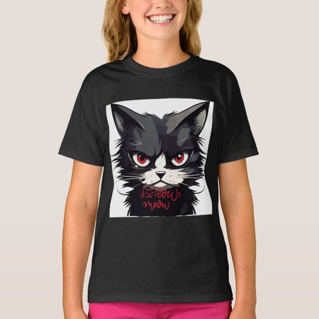 "The Growling Kitty" T-Shirt (Front)