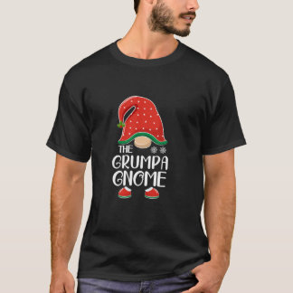 The Grumpa Gnome Elf Matching Family Group Christm T-Shirt