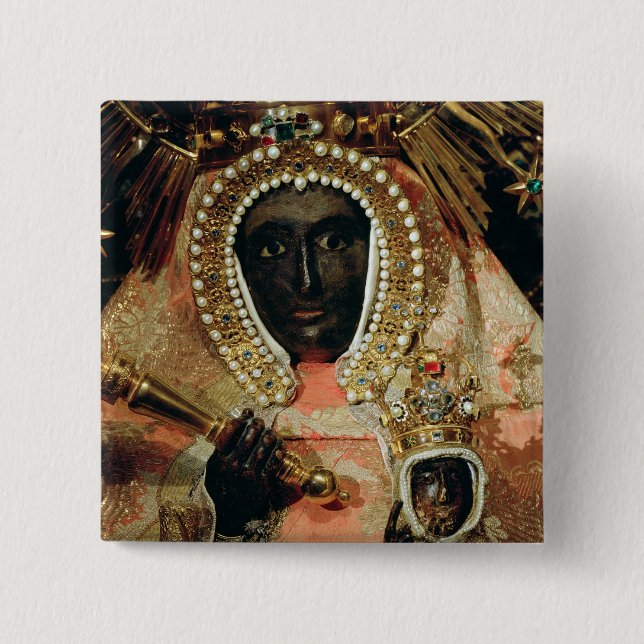 The Guadalupe Madonna Button (Front)