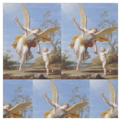 "The Guardian Angel" custom fabric