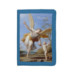 "The Guardian Angel" custom name art wallets