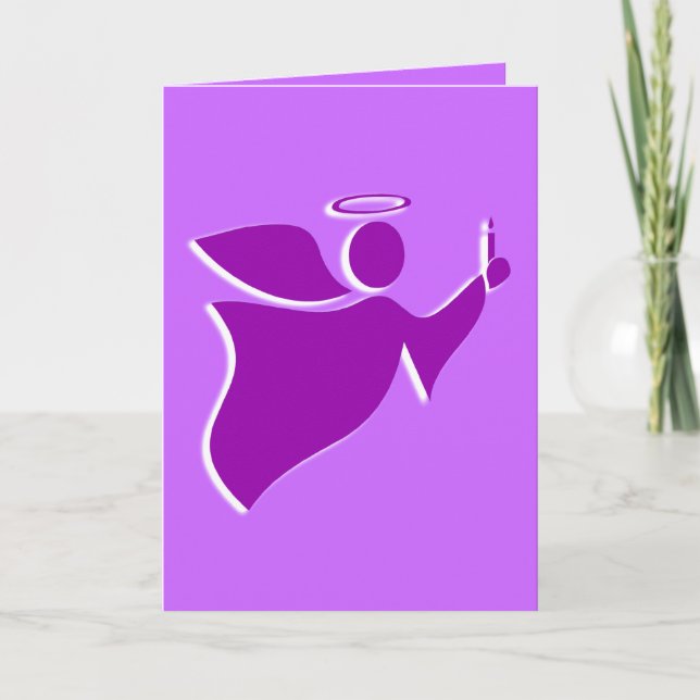 THE GUARDIAN ANGEL... HOLIDAY CARD (Front)