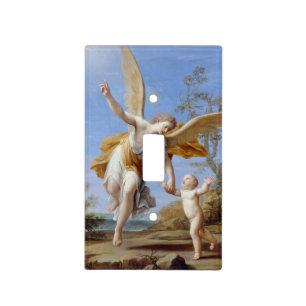 "The Guardian Angel" light switch cover