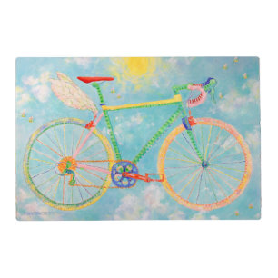The Guardian Bike Laminated Placemat