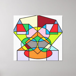 The Guardian - Etude No. 5: Symmetry of Protection Canvas Print