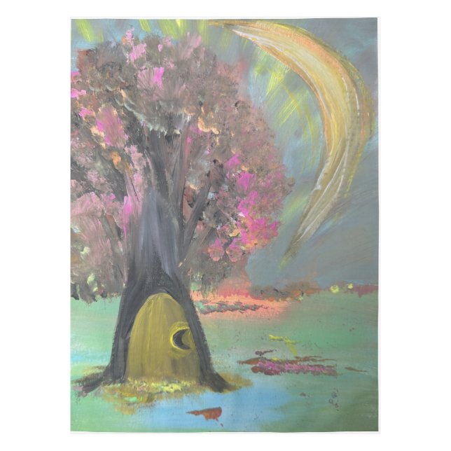 The guardian of silent secrets tablecloth (Front)