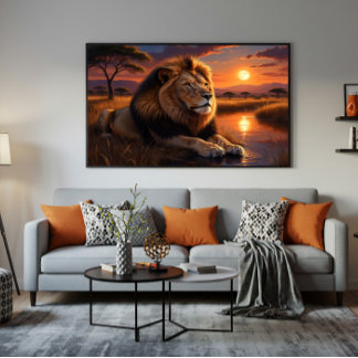 The Guardian of Twilight Canvas Print