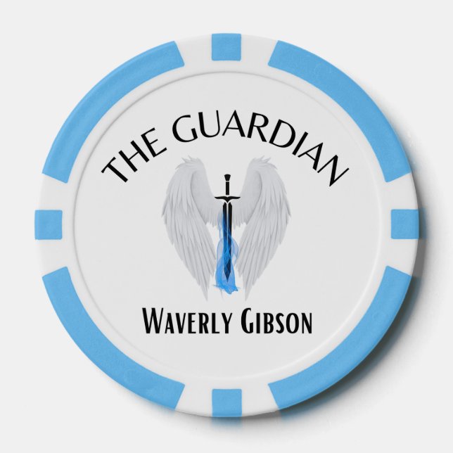 The Guardian Poker Chips (Front)