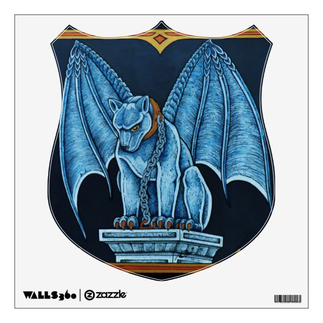 The Guardian Shield Wall Sticker (Front)