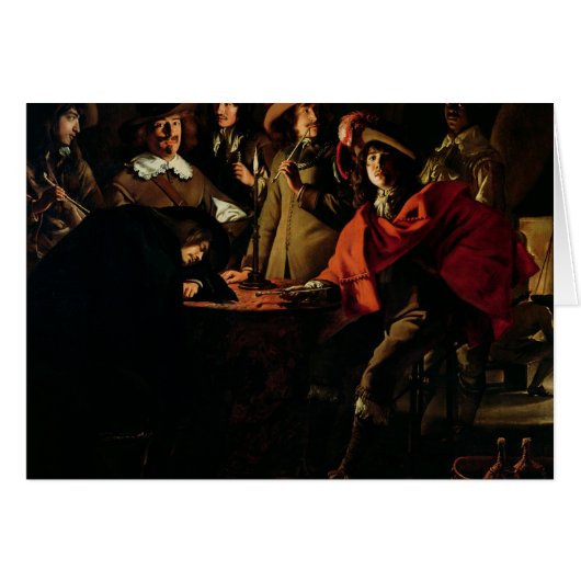 The Guards Smoking, 1643 Cards (Front Horizontal)
