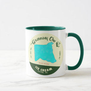 The Guernsey Cow Blue Moon Ice Cream Mug