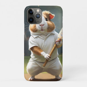 The Guinea Pig Cricketer: Dressed in Whites, iPhone 11 Pro Case