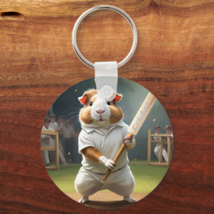 The Guinea Pig Cricketer: Dressed in Whites,  Keychain