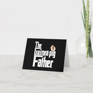The Guinea Pig Father Letterpress Thank You Card