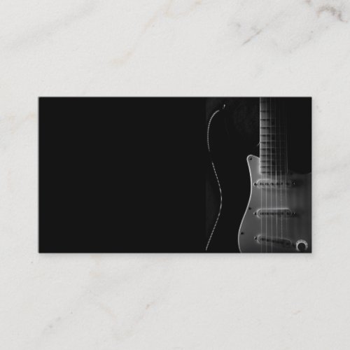 "THE GUITAR" BUSINESS CARD