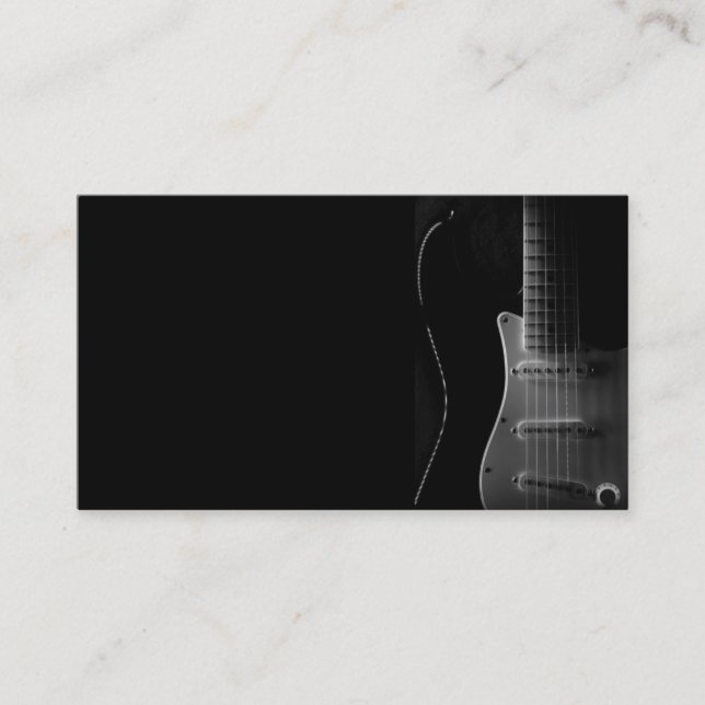 "THE GUITAR" BUSINESS CARD (Front)
