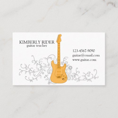 The Guitar Business Card