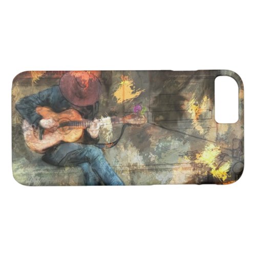 The Guitar Man iPhone 87 Case