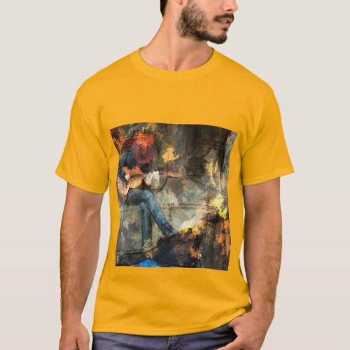 The Guitar Man T_Shirt