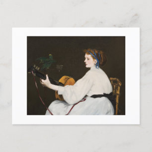 The Guitar Player by Édouard Manet Postcard