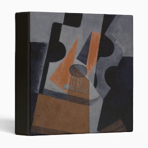 The Guitar (Still Life with Guitar), 1916 3 Ring Binder
