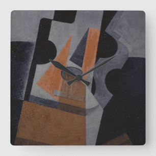 The Guitar (Still Life with Guitar), 1916 Square Wall Clock