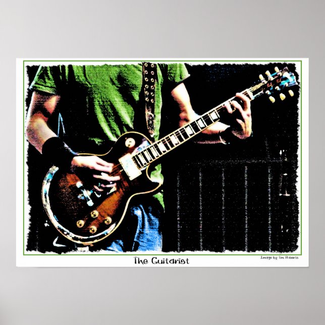 The Guitarist Poster (Front)
