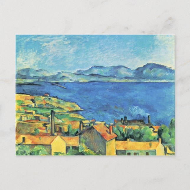 The Gulf Of Marseille Seen From L'Estaque Postcard (Front)