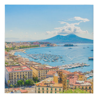 The Gulf of Naples #001 Faux Canvas Print