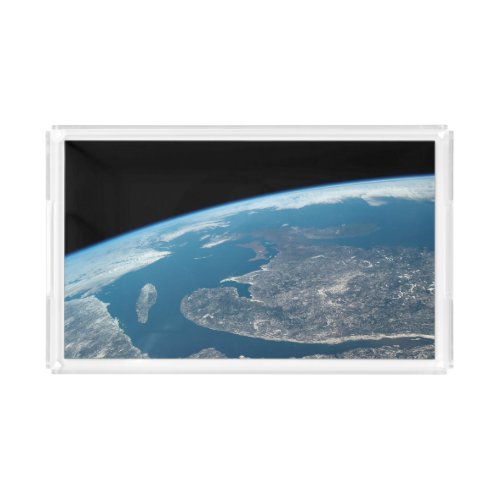 The Gulf Of St Lawrence And Canada Acrylic Tray