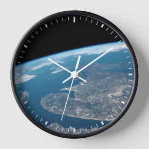 The Gulf Of St. Lawrence And Canada. Clock