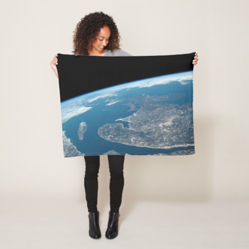 The Gulf Of St Lawrence And Canada Fleece Blanket