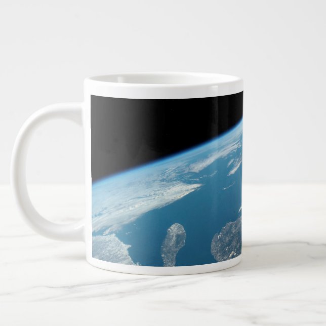 The Gulf Of St. Lawrence And Canada. Giant Coffee Mug (Left)
