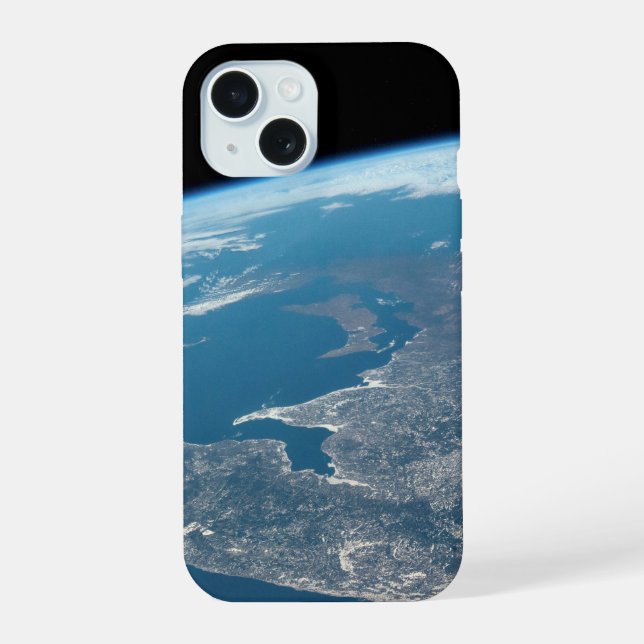 The Gulf Of St. Lawrence And Canada. iPhone 15 Case (Back)