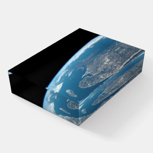 The Gulf Of St Lawrence And Canada Paperweight