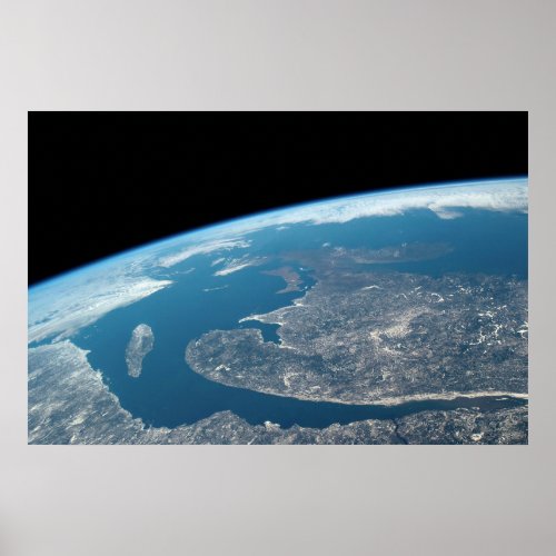 The Gulf Of St Lawrence And Canada Poster