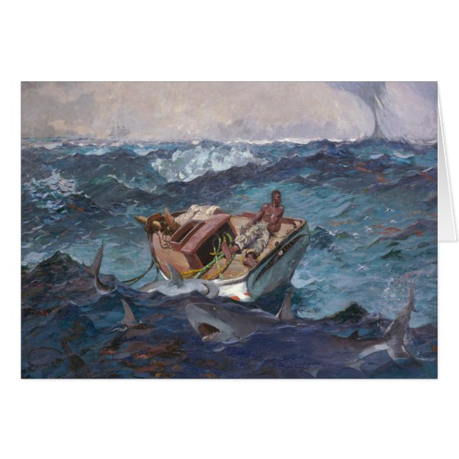 The Gulf Stream 1899 W Homer Cards (Front Horizontal)