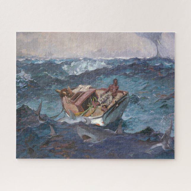 The Gulf Stream 1899 W Homer Jigsaw Puzzle (Horizontal)