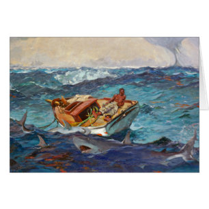 The Gulf Stream by Winslow Homer Cards